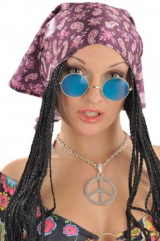 Lunettes Hippies Bleue accessoire