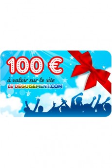 Carte Cadeau Valeur 100 Euros accessoire