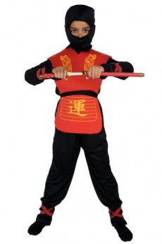 Déguisement Enfant Ninja 2 Plastrons costume