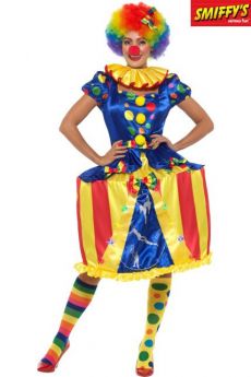 Déguisement Clown Luxe Avec Jupon Lumineux - Déguisement adulte Femme Le  Deguisement.com