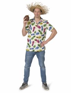 Chemise à motif ananas homme 