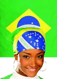 Bandana Brésil accessoire