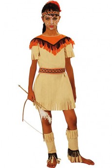 Tenue Indienne Sioux costume