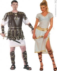Couple Antiquité costume