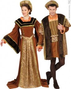 Couple Tudor costume