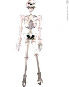 Squelette Géant Gonflable accessoire