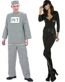 Couple de Prisonnier costume