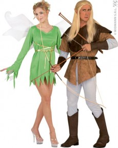 Couple Fée et Elfe costume