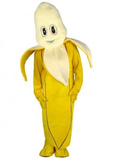 Mascotte Banane costume