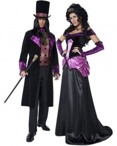 Couple Comte Gothique costume
