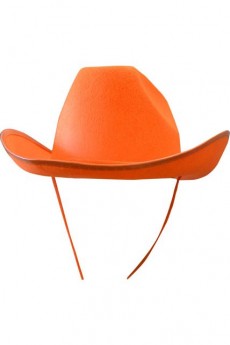 Chapeau CowBoy Orange accessoire