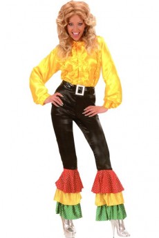 Pantalon Disco Satin costume