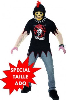 Tunique Punk Ado costume