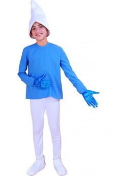 Déguisement Lutin Bleu Enfant costume