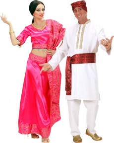 Couple Bollywood costume