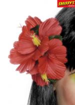 Fleur Hawai Rouge Cheveux accessoire