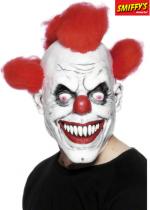 Masque Clown Avec Cheveux accessoire