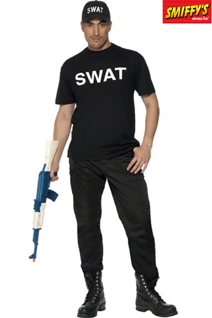 Déguisement SWAT pour homme - Déguisement - Moyen