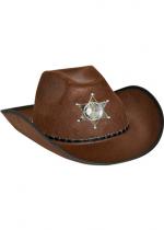 Cowboy Shérif Adulte Marron accessoire