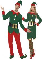 Couple Elfe Vert costume