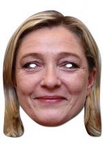 Masque de Marine Le Pen accessoire