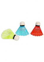 3 Volants Badminton Fluos accessoire