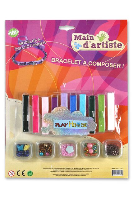 Bracelet A Composer - Kermesse Jouets Fille - Kermesse Jeux Créatifs Le  Deguisement.com