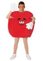 Costume Bonbon Rouge costume