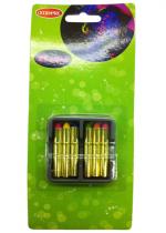 Boite 6 Crayons Gras Fluo Effet UV accessoire