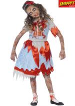 Déguisement Enfant Paysanne Zombie costume