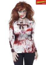 T-Shirt Zombie Femme costume