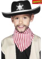 Chapeau Sheriff Enfant Noir accessoire