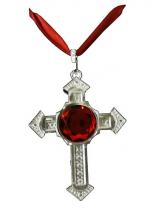 Collier Dracula Croix Gothique Métal accessoire