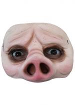 Demi Masque Cochon En Latex Adulte accessoire