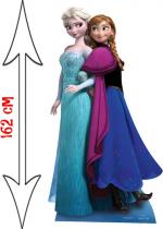 Deguisement Figurine Géante Anna Reine Des Neiges Et Elsa 