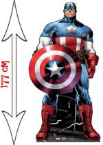Deguisement Figurine Géante De Captain America Avengers 