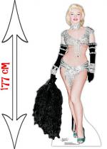 Deguisement Figurine Géante Marilyn Monroe Showgirl 