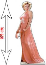Deguisement Figurine Géante Marilyn Monroe Robe Voile 