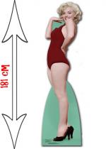 Deguisement Figurine Géante Marilyn Monroe Mail Bain 