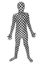 Seconde Peau Morphsuit™ Enfant Damier costume