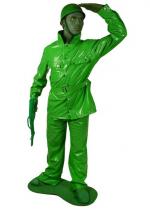 Deguisement Seconde Peau Morphsuit™ Soldat Vert 