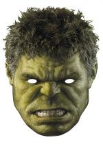 Deguisement Masque En Carton Adulte Hulk Avengers 