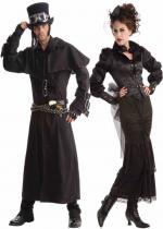 Couple Victorien Steampunk costume