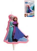 Deguisement 1 Bougie Décorative Reine Des Neiges Elsa Et Anna 