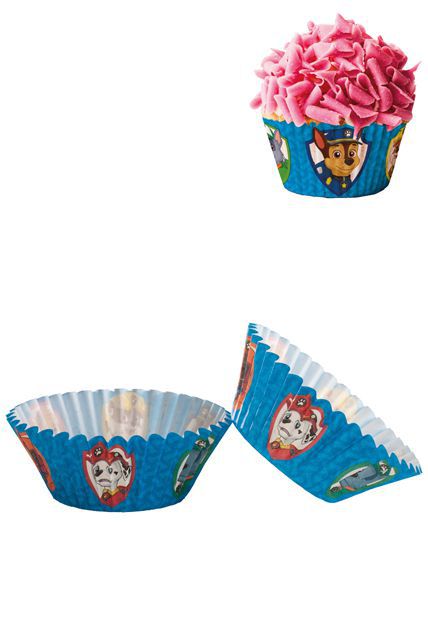 50 Moules En Papier Pour Cupcakes Pat'Patrouille - Décorations Pour  Pâtisserie Le Deguisement.com