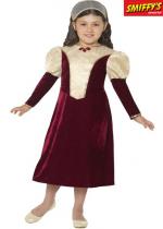 Déguisement Enfant Demoiselle Tudor costume