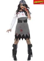 Déguisement Zombie Femme Pirate costume