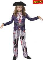 Déguisement Enfant Fille Zombie Pirate costume
