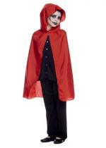 Cape Enfant Rouge Avec Capuche costume