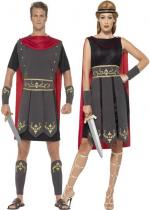 Couple Gladiateur Guerrière Romain costume